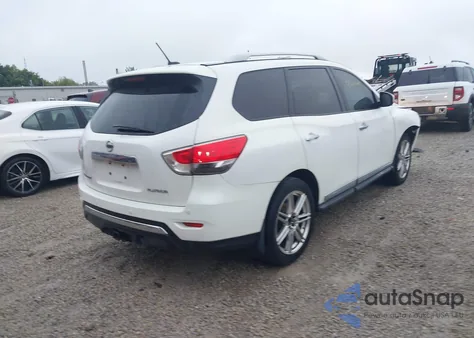 2013 Nissan Pathfinder Platinum from USA, damaged, VIN 5N1AR2MN7DC673282